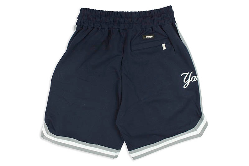 PRO STANDARD NEW YORK YANKEES TEAM SHORTS (LNY330785:MIDNIGHT NAVY)