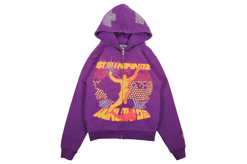 SB STUDIOS WORLDWIDE SWEATSUIT (PURPLE/YELLOW)