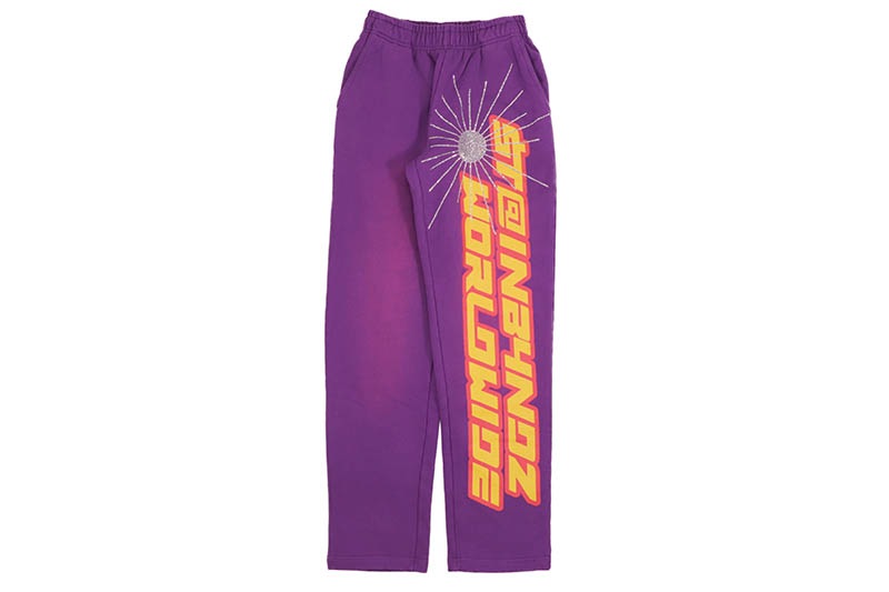 SB STUDIOS WORLDWIDE SWEATSUIT (PURPLE/YELLOW)