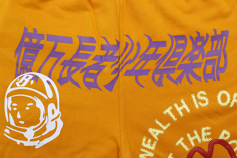 BILLIONAIRE BOYS CLUB MIND FULNESS SHORT (811-3101:FLAME ORANGE)