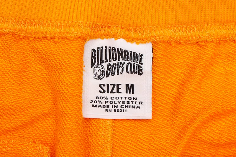 BILLIONAIRE BOYS CLUB MIND FULNESS SHORT (811-3101:FLAME ORANGE)
