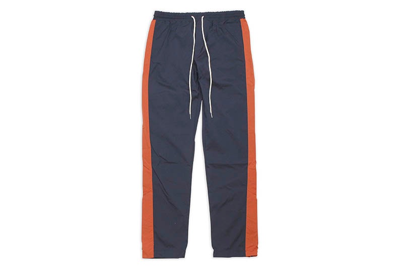 EPTM NYLON BASIC TRACK PANTS (EP9996:NAVY/RUST)