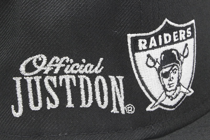 NEW ERA X JUST DON LAS VEGAS RAIDERS 59FIFTY FITTED CAP