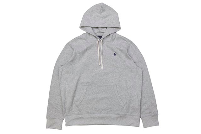 POLO RALPH LAUREN THE RL FLEECE HOODIE (710766778006:ANDOVER HEATHER)