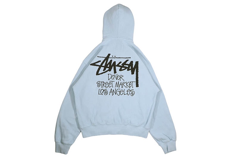 STUSSY STOCK DSM LOS ANGELES ZIP HOOD (SKY BLUE) | Brand,S-Z