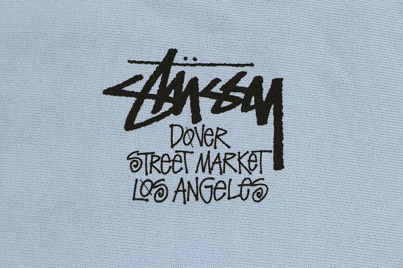 STUSSY STOCK DSM LOS ANGELES ZIP HOOD (SKY BLUE) | Brand,S-Z