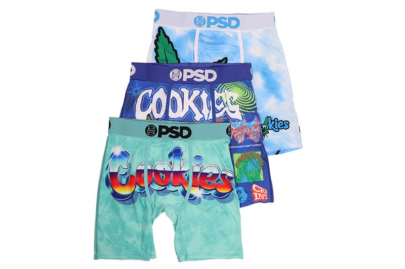 PSD SOLIDS 3 PACK - COOKIES HIGH BOXERS BRIEFS (425180183:MULTI)