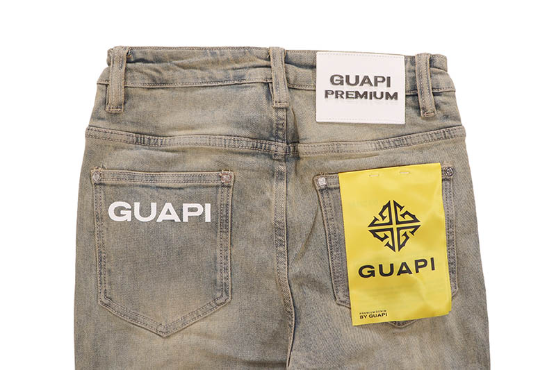 GUAPI VINTAGE BLUE AVIATION CLASP DENIM (791VBACD) | Brand,G-L