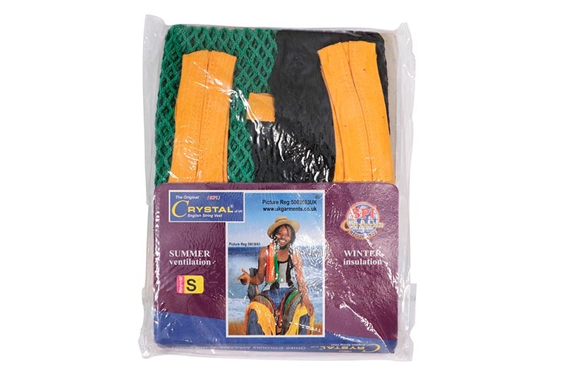 CRYSTAL THE ORIGINAL ENGLISH STRING VEST (JAMAICA) | すべての商品 ...