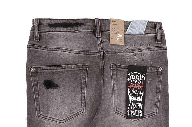 KSUBI CHITCH TRASHED DEVIL (MJW23DJ003-098:DENIM)