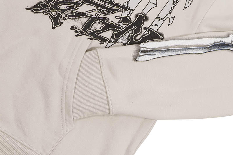 REVENGE X YOUNGBOY NEVER BROKE AGAIN CHROMED OUT HOODIE (CEMENT