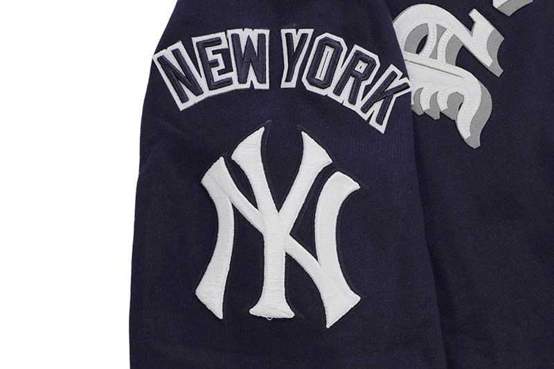 PRO STANDARD NEW YORK YANKEES OLD ENGLISH HOODIE (LNY5314650:MIDNIGHT NAVY)