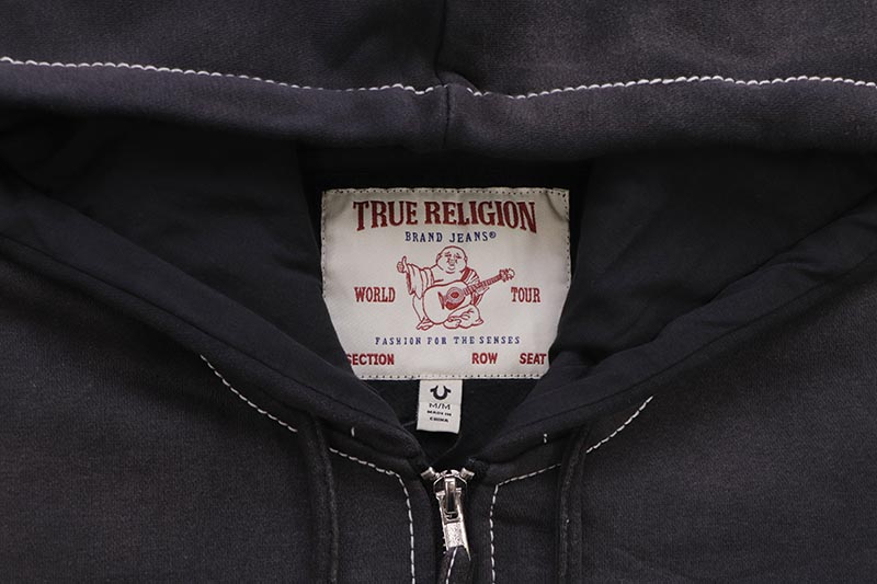 関税込み♪【TRUE RELIGION】HIGH DENSITY ロゴ ★ 上下セット Supreme True Religion Zip Up Hooded