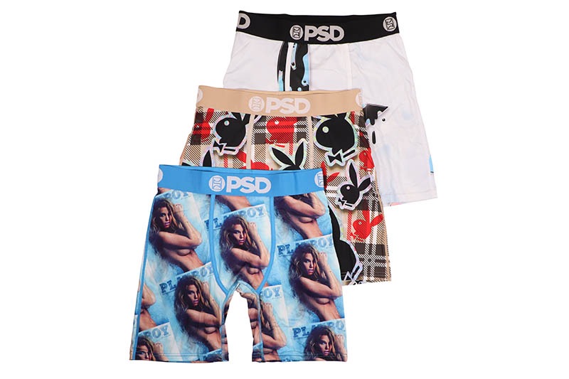PSD SOLIDS 3 PACK - PLAYBOY ICONIC BOXERS BRIEFS (425180167:MULTI)