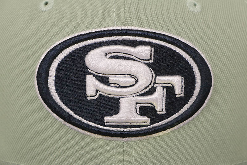 NEW ERA SAN FRANCISCO 49ERS 59FIFTY FITTED CAP (GREEN/NAVY)