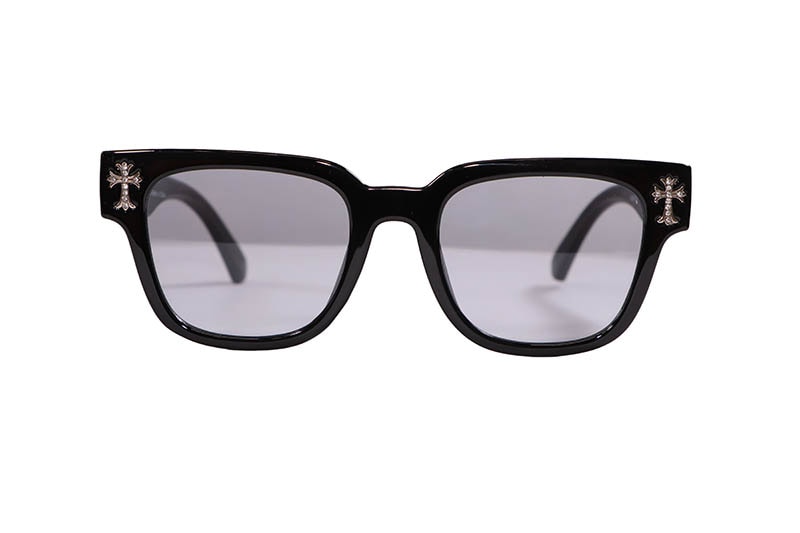 ICE LAB TRI-CROSS RHINESTONE SUNGLASSES (LIGHT SHADE/SILVER) ASG
