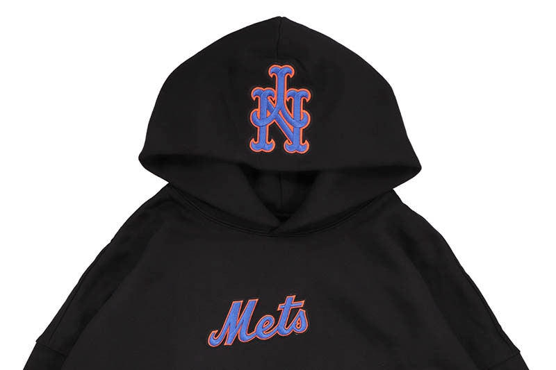 PRO STANDARD NEWYORK METS WINGSPAN DROP SHOULDER HOODIE