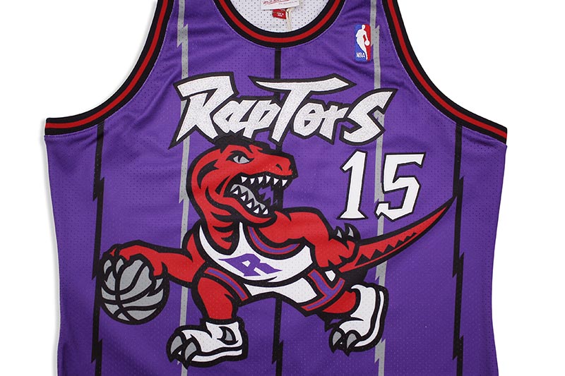 MITCHELL & NESS AUTHENTIC JERSEY (TORONTO RAPTORS/ROAD/1998-99 VINCE CARTER)