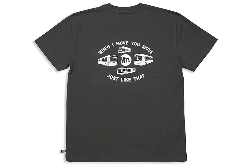 MTA "WHEN I MOVE YOU MOVE JUST LIKE THAT" T-SHIRT (NAVY)