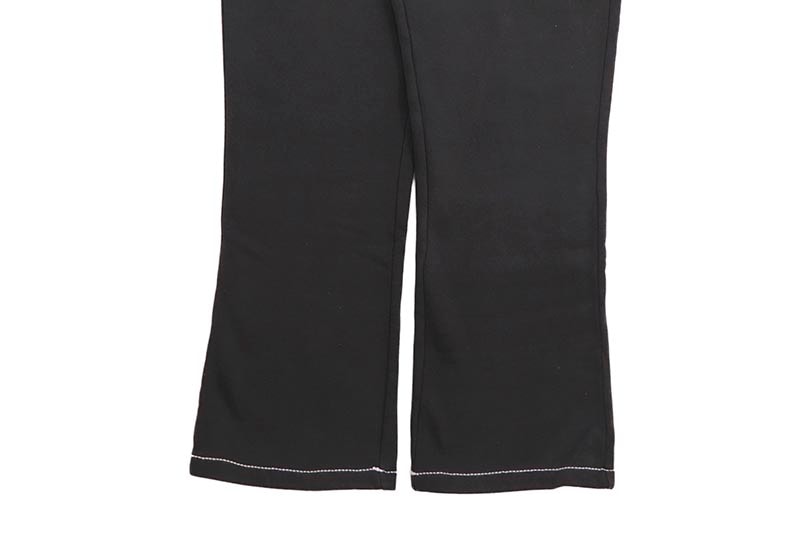 TRUE RELIGION BIG T CRYSTAL HORSESHOE STRAIGHT SWEAT PANT (109376C:BLACK)