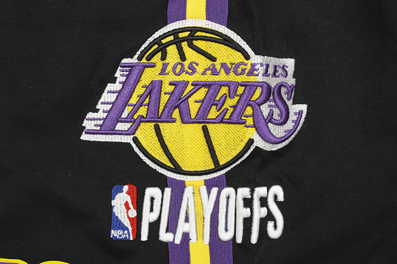 PRO STANDARD LOS ANGELES LAKERS TEAM SHORTS (BLL351106:BLACK)
