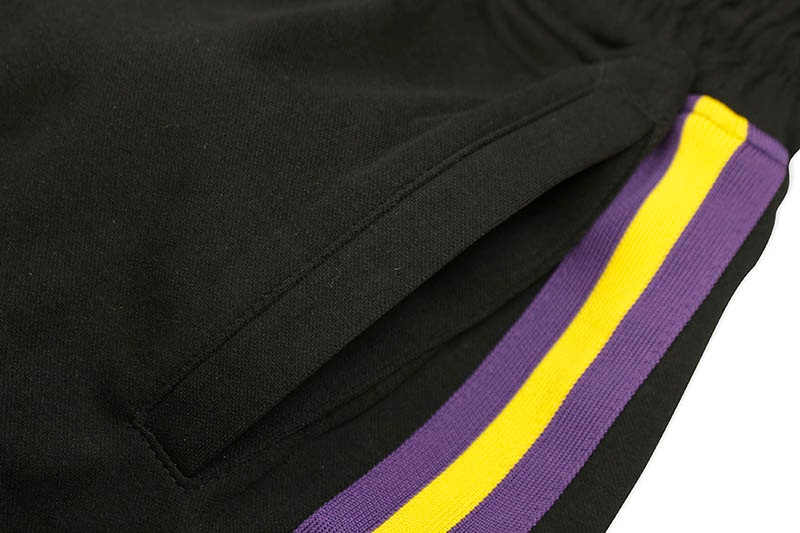 PRO STANDARD LOS ANGELES LAKERS TEAM SHORTS (BLL351106:BLACK)