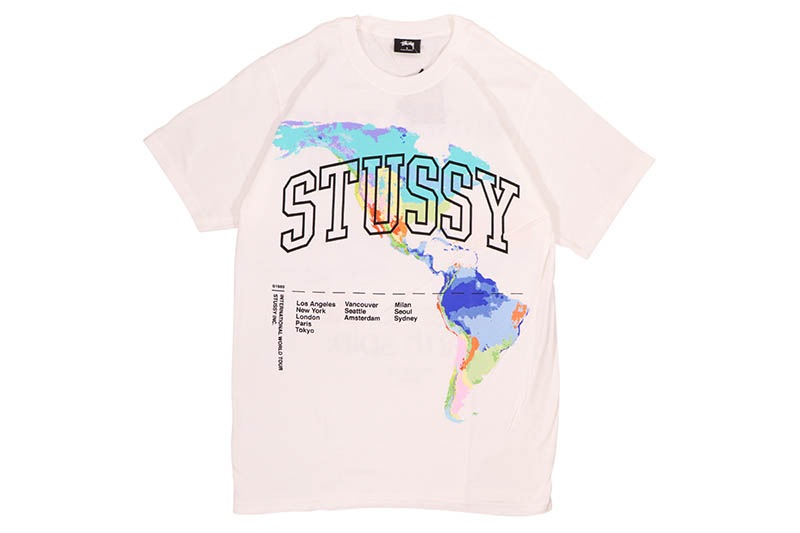 STUSSY THERMAL TEE (WHITE) 1904630