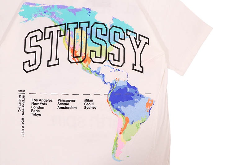 STUSSY THERMAL TEE (WHITE) 1904630