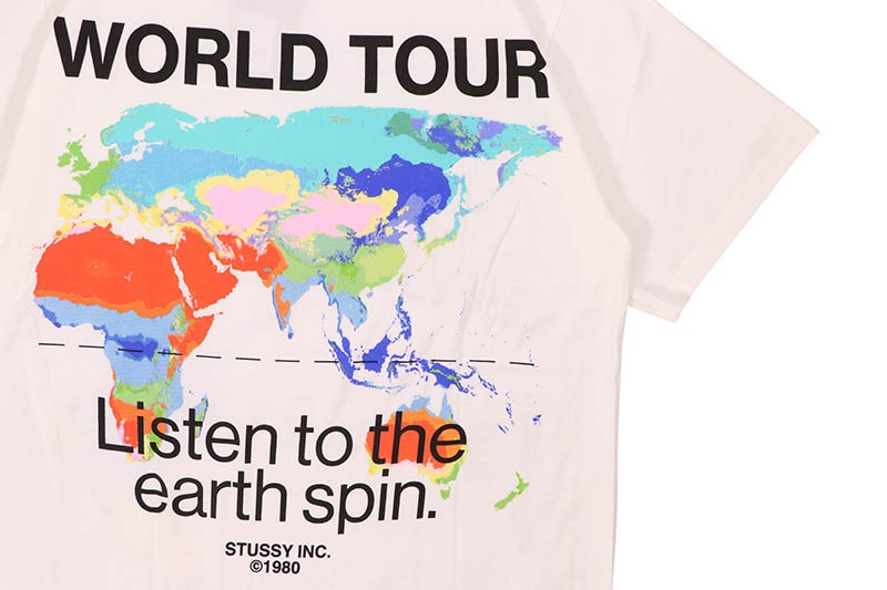 STUSSY THERMAL TEE (WHITE) 1904630