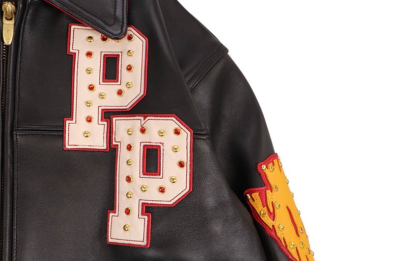 Pelle Pelle RENEGADES JACKET (325-37497-BIC:BLACK/IVORY/CABERNET