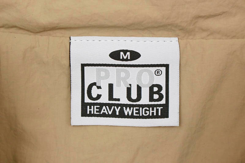 PRO CLUB FULL COURT WINDBREAKER JACKET (KHAKI) 03PC0303 15PC0307