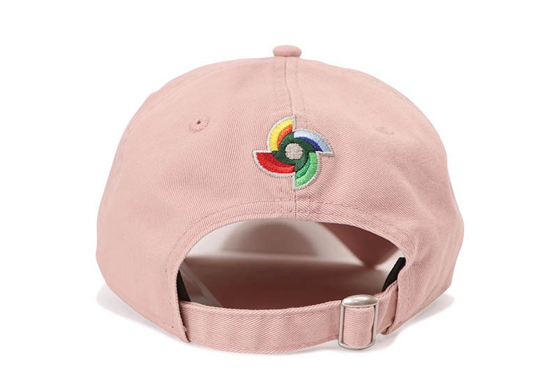 NEW ERA WORLD BASEBALL CLASSIC MINI LOGO 9TWENTY ADJUSTABLE CAP (PINK ROUGE) 14948233