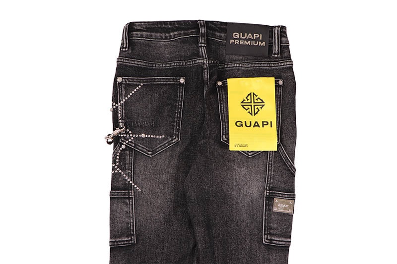 GUAPI OBSIDIAN BLACK SPIDER DENIM V2 (828BSD) | Brand,G-L,GUAPI