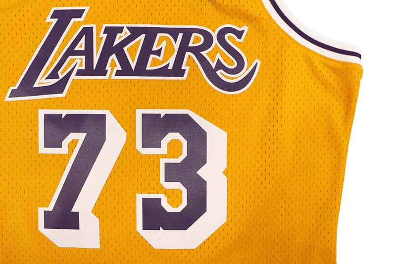 MITCHELL & NESS SWINGMAN JERSEY (LOS ANGELES LAKERS/DENNIS