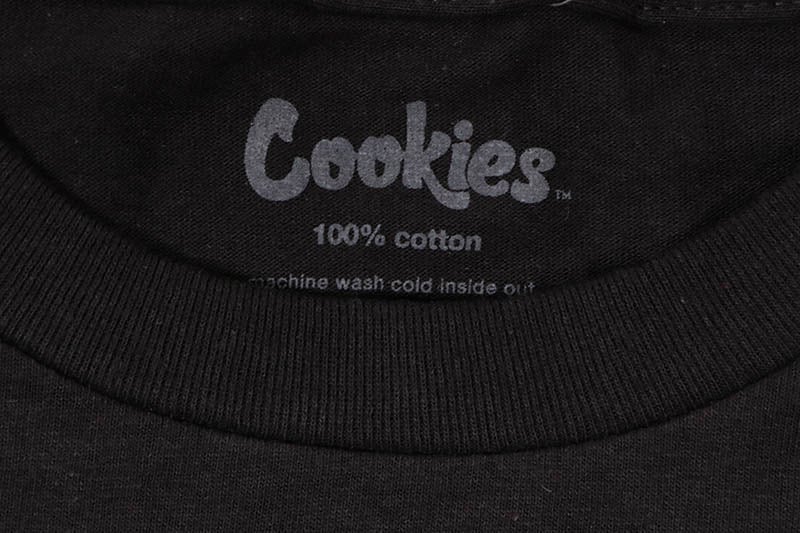 COOKIES ORIGINAL LOGO TEE (BLACK/BLACK) 1564T6661 CM232TSP01