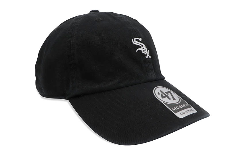 '47 CHICAGO WHITE SOX '47 BASE RUNNER CLEAN UP CAP (BLACK)