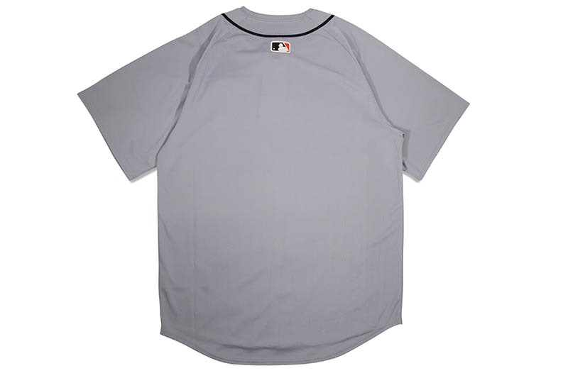 NIKE MLB DETROIT TIGERS ROAD LIMITED JERSEY (T7LM-DGRD-DG-L23:GRAY
