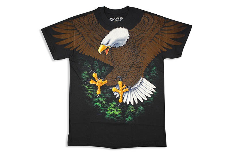 LIQUID BLUE VINTAGE EAGLE T-SHIRT