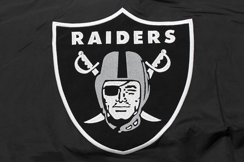 STARTER LAS VEGAS RAIDERS V-NECK PULLOVER JACKET (LS000730)