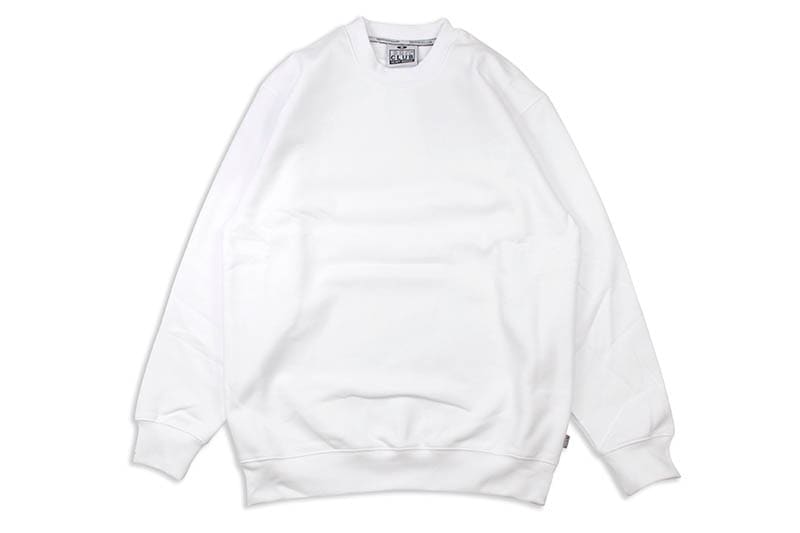 PRO CLUB HEAVYWEIGHT CREWNECK FLEECE SWEATSHIRT (WHITE) 141
