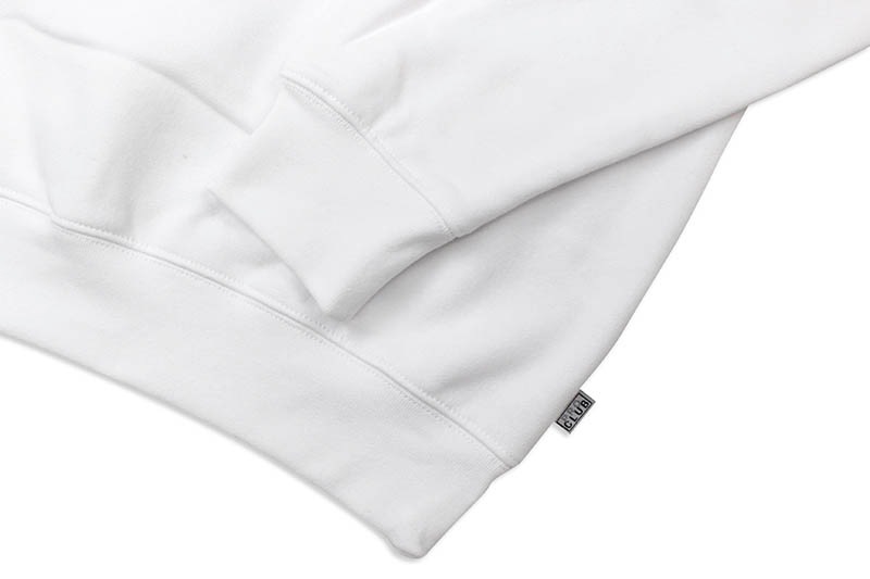 PRO CLUB HEAVYWEIGHT CREWNECK FLEECE SWEATSHIRT (WHITE) 141