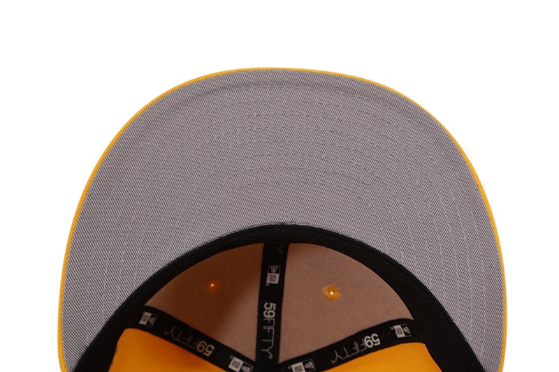 NEW ERA NEW YORK YANKEES 59FIFTY FITTED CAP (1996 WORLD SERIES CUSTOM SIDE PATCH/GREY UNDER VISOR/A GOLD)