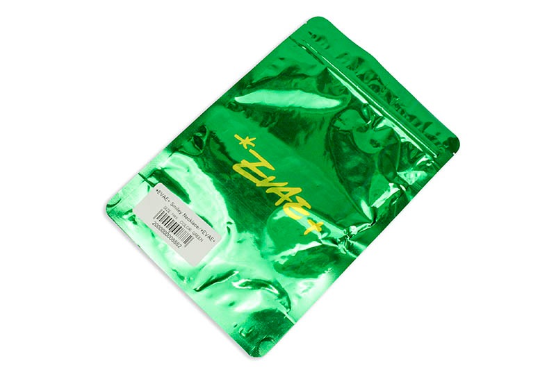 SALUTE x EVAE MOB SMILEY NECKLACE (GREEN) | Category,ACCESSORIES SALUTE x EVAE MOB SMILEY NECKLACE (GREEN) | Category,ACCESSORIES