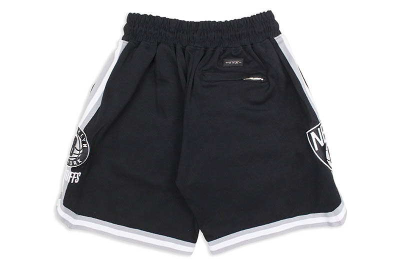 PRO STANDARD BROOKLYN NETS TEAM SHORTS (BBN351116:BLACK)