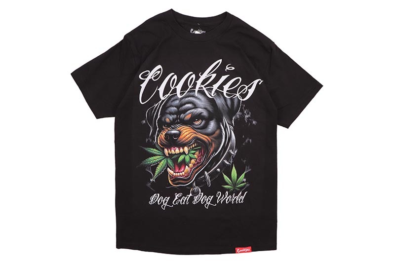 COOKIES DOG TEE (BLACK) CM252TSP14