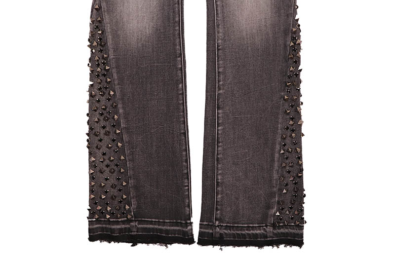 PUBLIK DENIM FLARE FIT JEAN (KD2572:BLACK SHADOW)