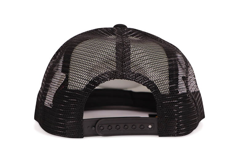 VANSON LEATHERS OVAL LOGO TRUCKER HAT (NVCP-001:WHITE)