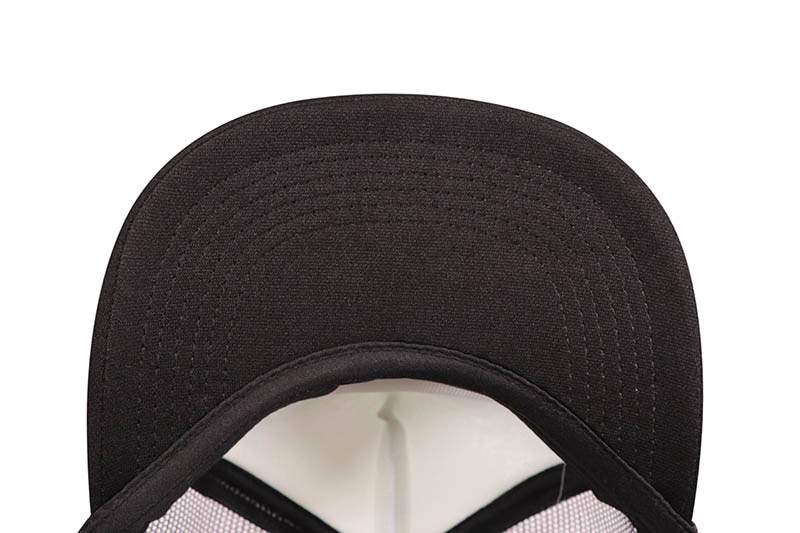 VANSON LEATHERS OVAL LOGO TRUCKER HAT (NVCP-001:WHITE)