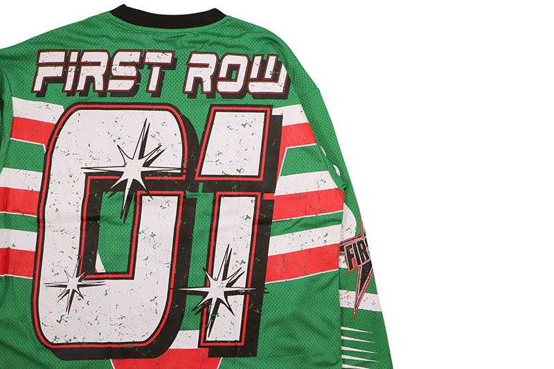 FIRST ROW HARD RACING SPORT JERSEY (FRR0010:GREEN)