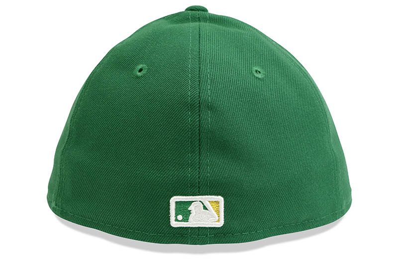 NEW ERA OAKLAND ATHLETICS LOW PROFILE 59FIFTY FITTED CAP (KELLY GREEN/WHITE)
